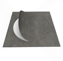 Forbo Allura Material 63522DR7 natural concrete circle фото 2 | FLOORDEALER